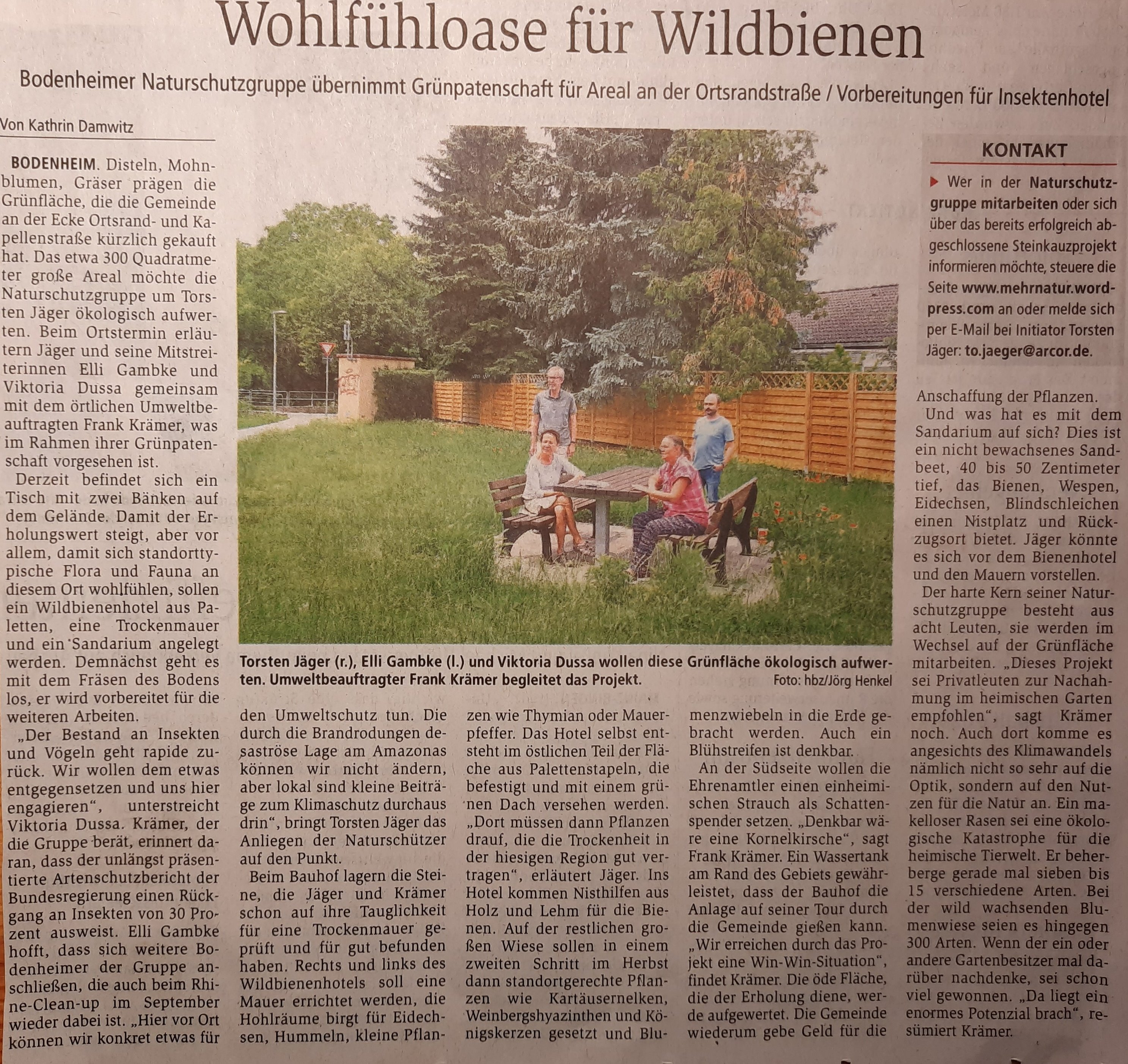 Allgemeine Zeitung Mainz, Juni 2020