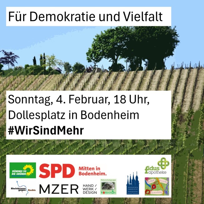Demo-Aufruf Demokratie und Vielfalt