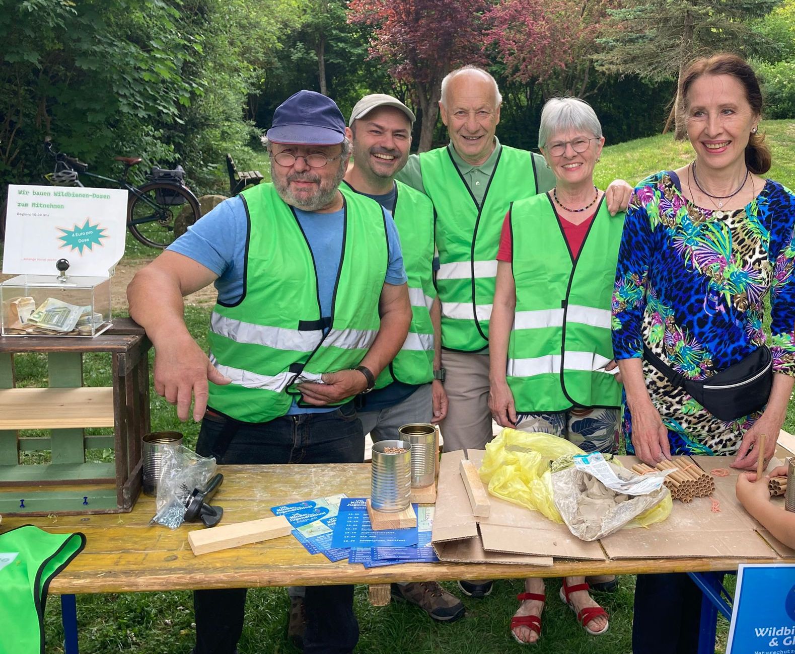 Stand beim Kinder- und Jugendfestival der VG Bodenheim