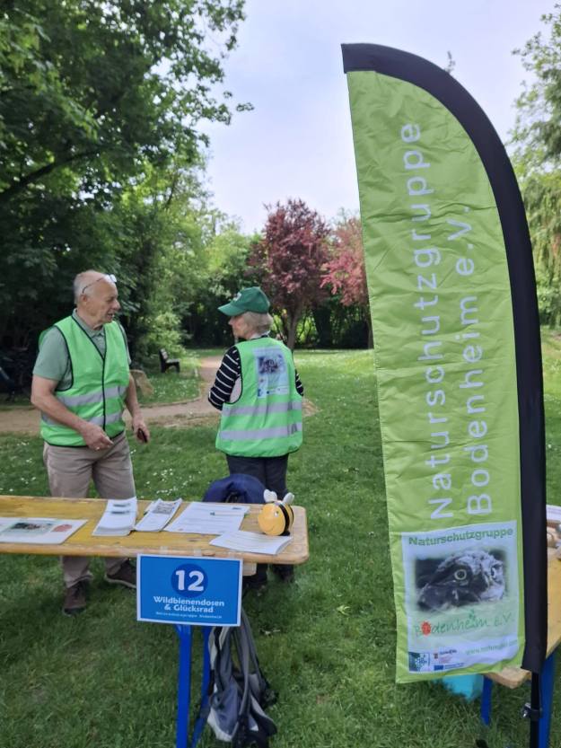 Stand beim Kinder- und Jugendfestival der VG Bodenheim