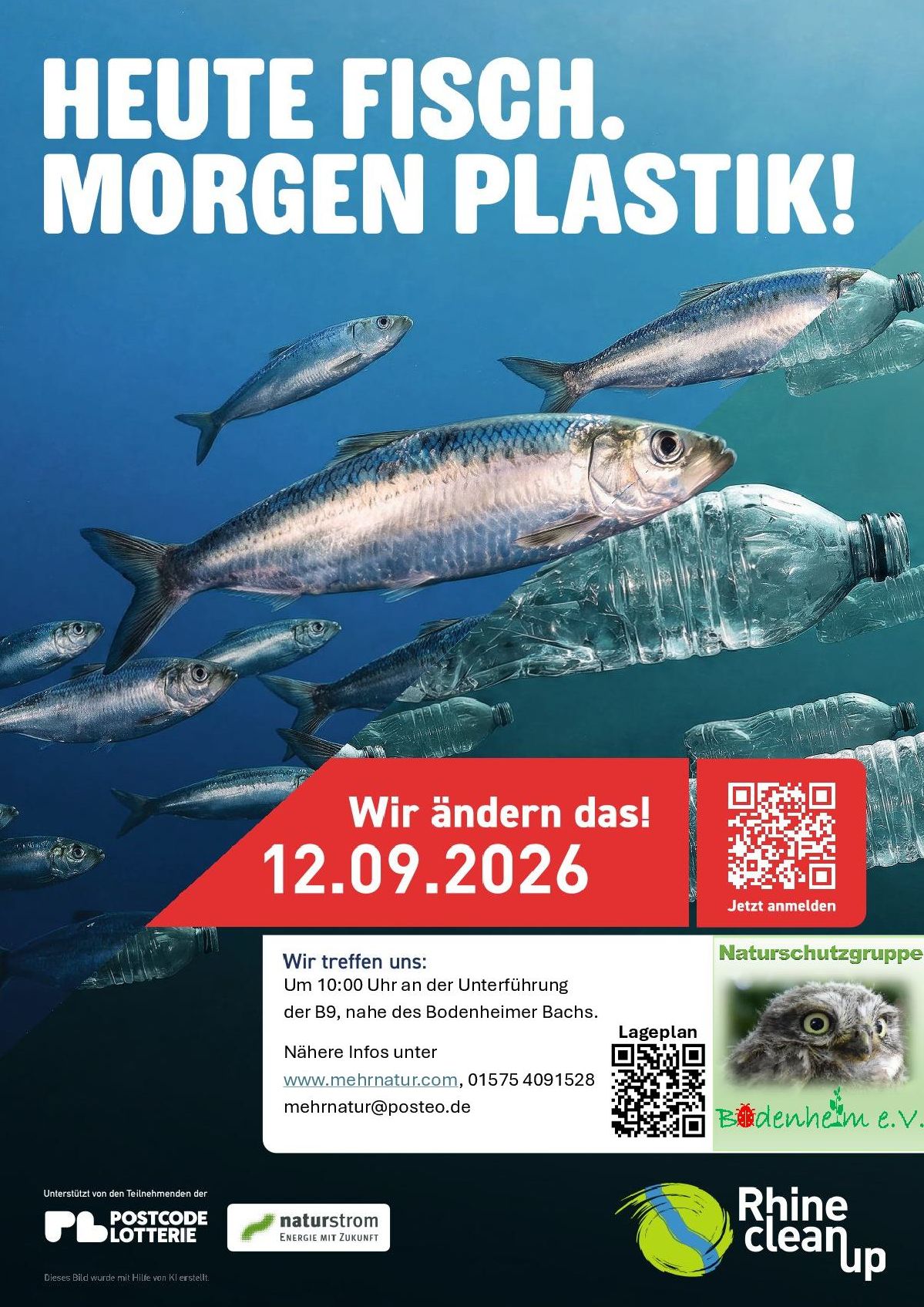 Plakat RhineCleanup